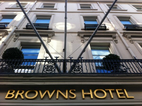 A small private event in the Famous Brown's Hotel in London 27th November